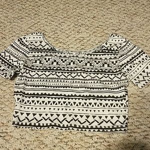 Tribal Crop Top
